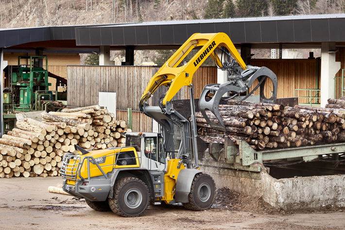 New Liebherr L 580 LogHandler XPower® makes its début at Ligna 2023