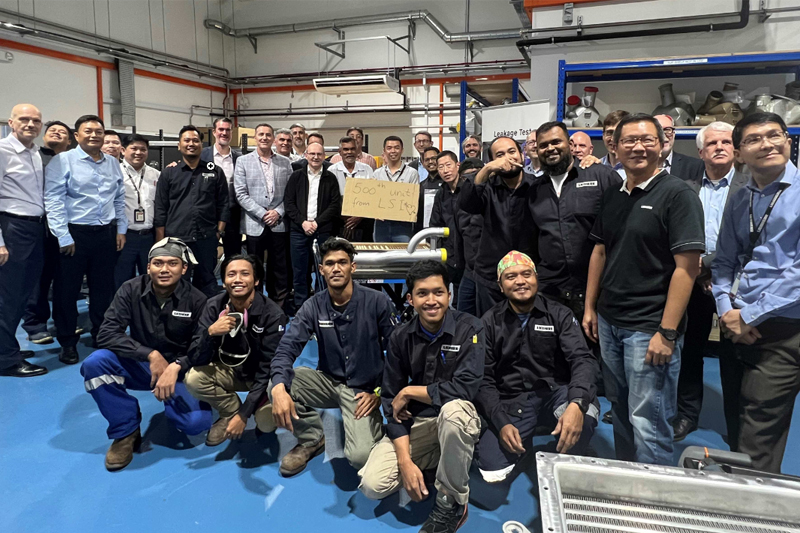 Liebherr Singapore completes 500th in-house repair of heat transfer equipment
