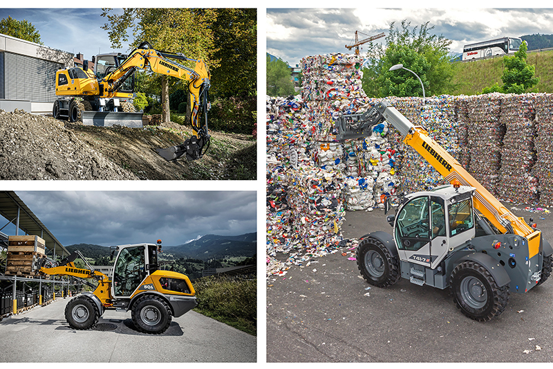 Liebherr auf der Suisse Public: Vielseitige Baumaschinen für jede Anwendung