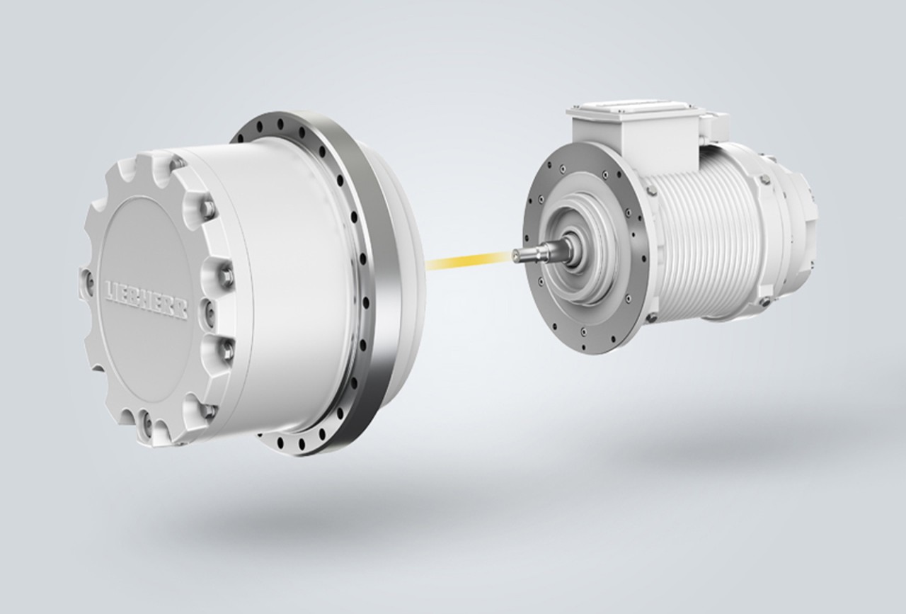 Liebherr electric travel drive for agricultural and forestry machinery