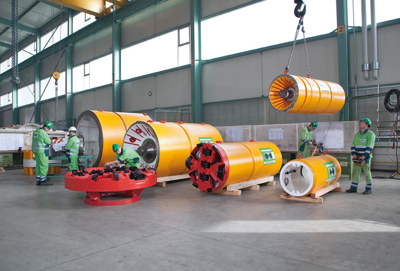 Components for tunnelling - Liebherr