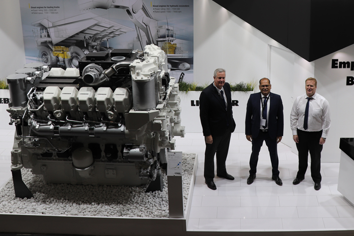 Liebherr Components premieres at Electra Mining Africa 2018