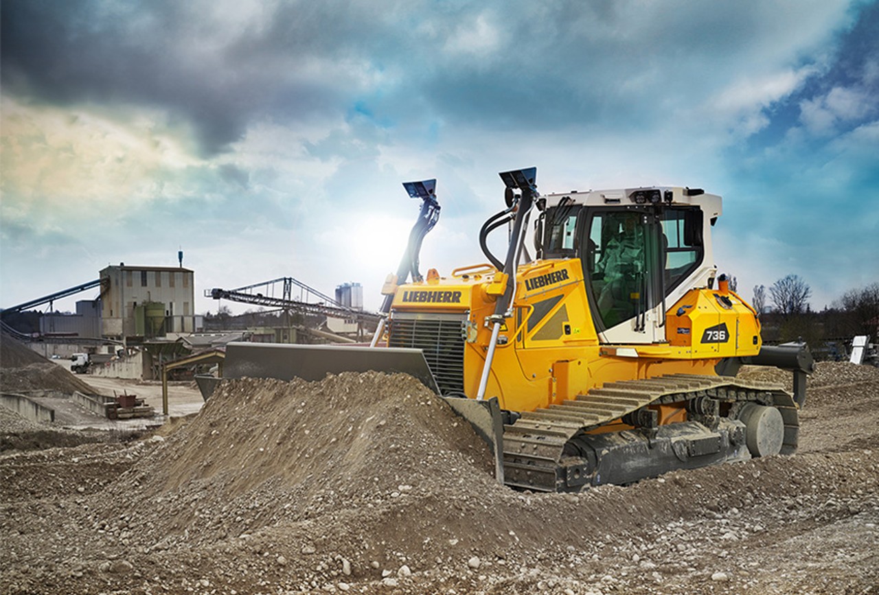 Liebherr-crawler-dozer-application