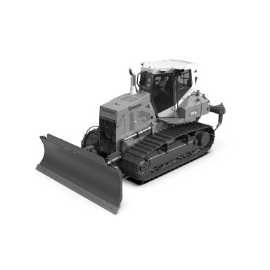 Liebherr-crawler-dozer-726-black