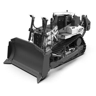 Liebherr-crawler-dozer-776-black