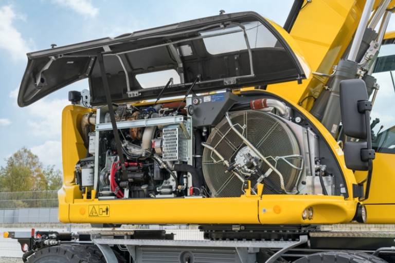 1/50 NZG Liebherr A922 Rail Litronic Two-way Hydraulic