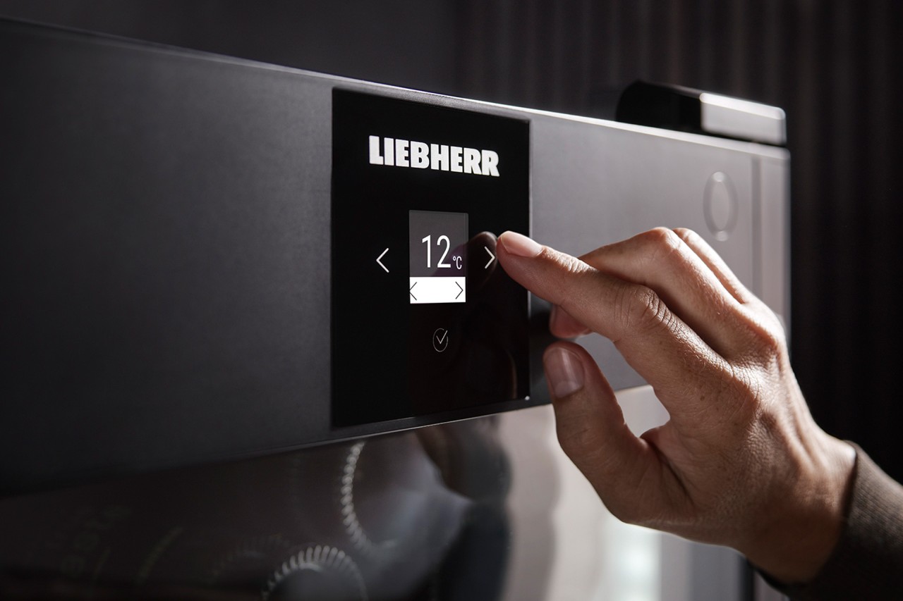 wine cabinets precision temperature settings liebherr