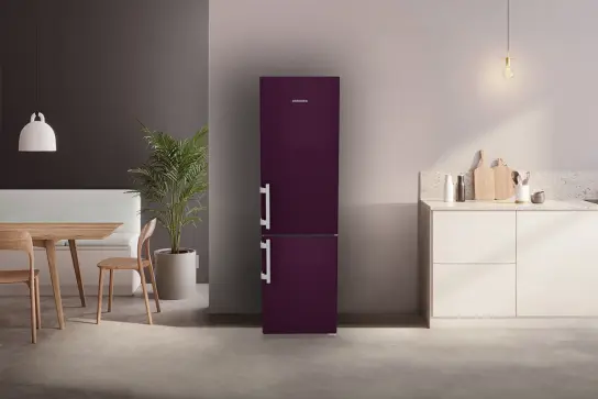 Purple Design Fridge | DarkPlum – MyStyle design colours - Liebherr