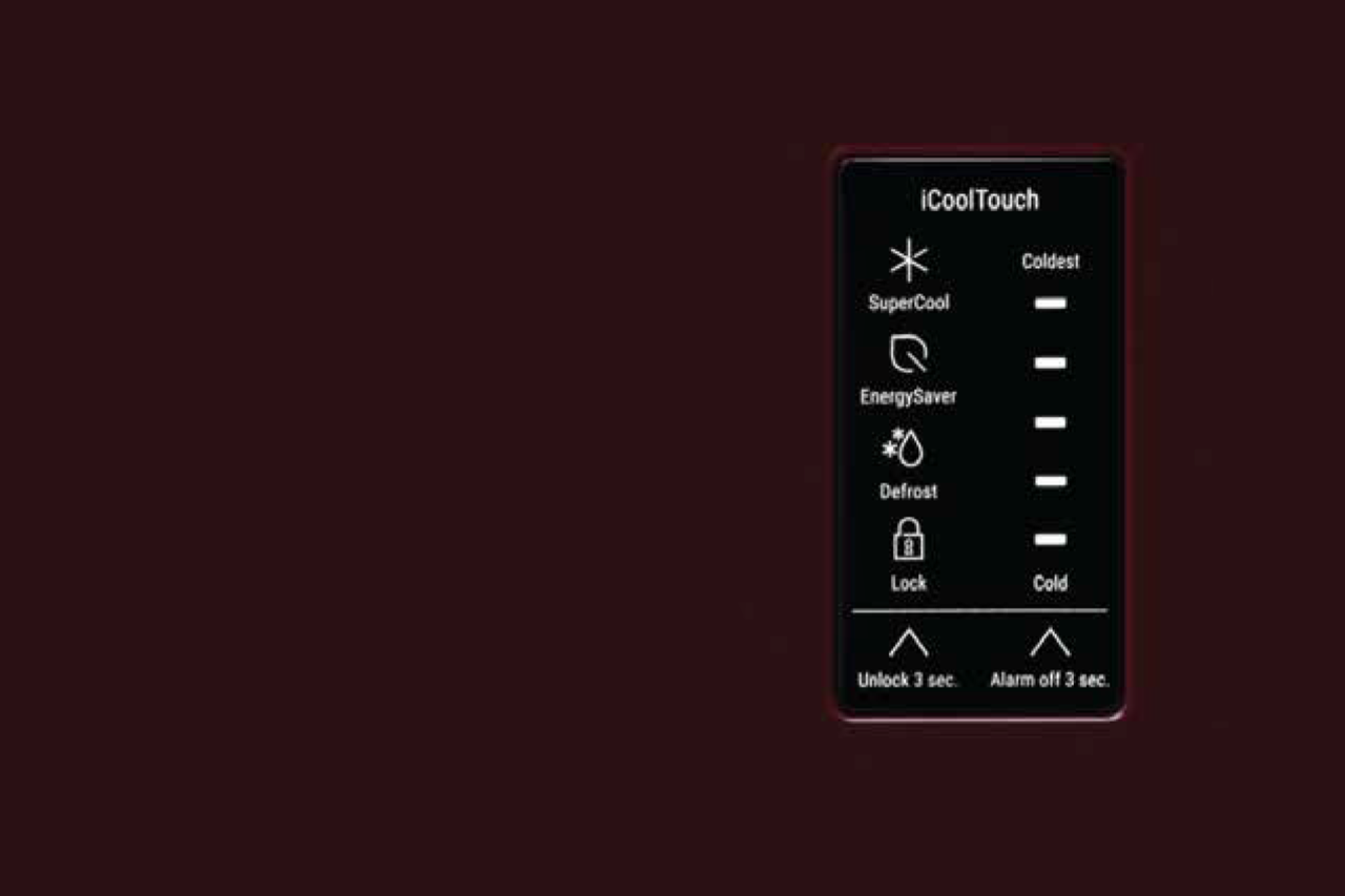 Icool -touch-single-door-feature