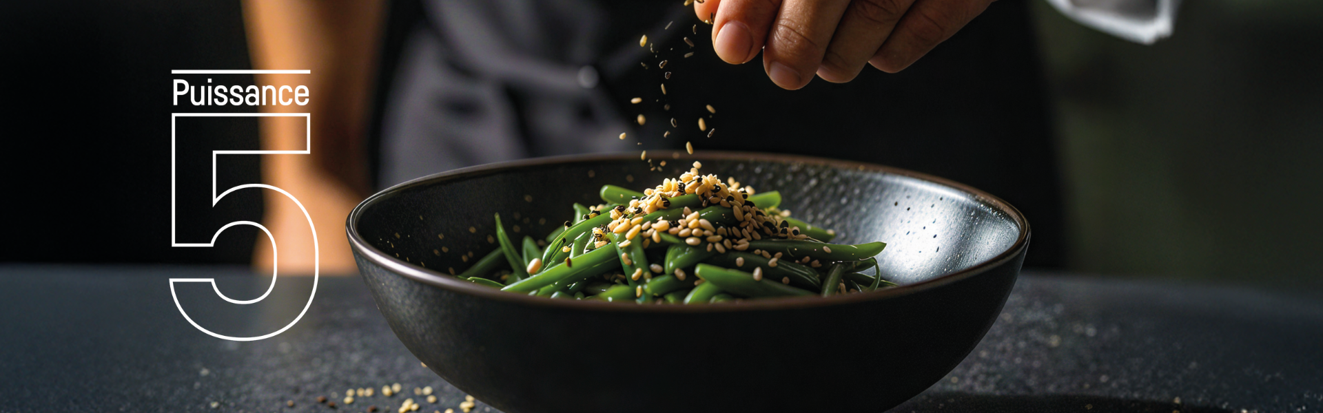 Liebherr France Puissance 5 pour la gamme professionnelle 5 raisons de faire confiance à Liebherr pro pour ses appareils de froid. Assiette de cusine. Puissance 5.