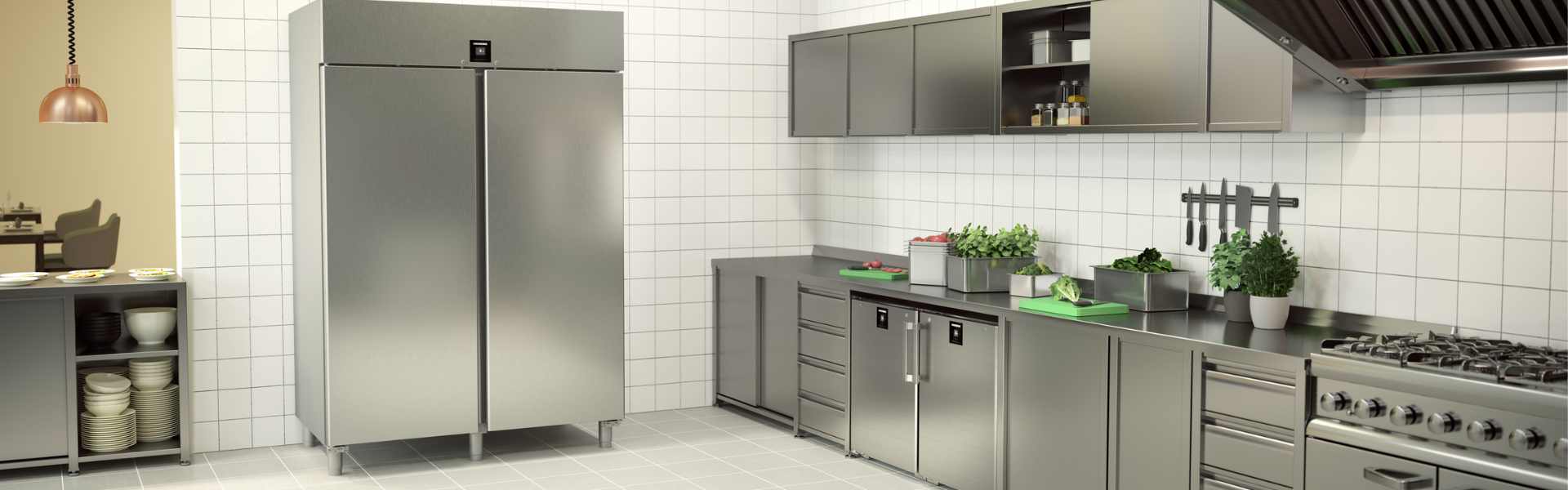 Cuisine professionnel avec appareils froid premium Liebherr
