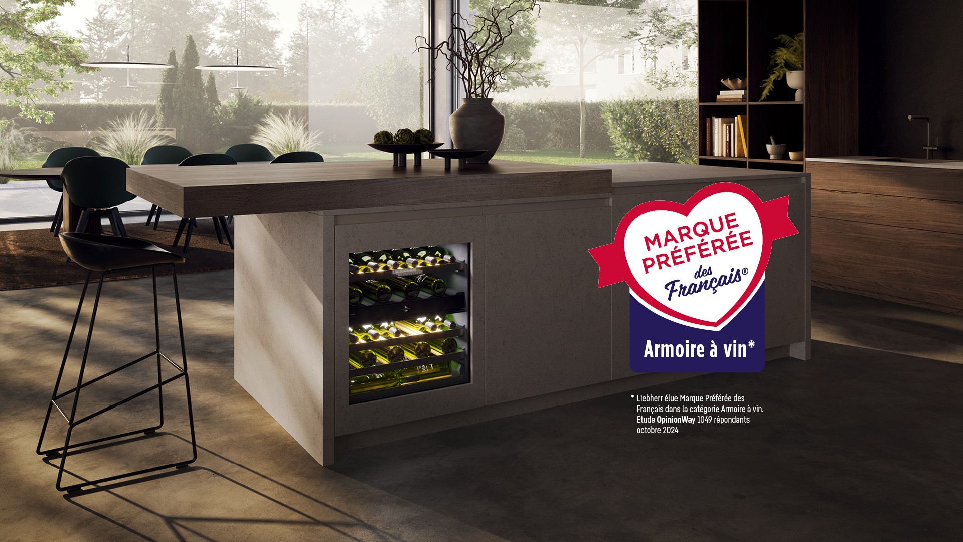 Liebherr a été élue Marque préférée pour sa gamme d'armoire à vin. Découvrez les armoires à vin sous plan, pose-libre, encastrable, de service ou de vieillissement Liebherr. L'expert de la conservation des vins.