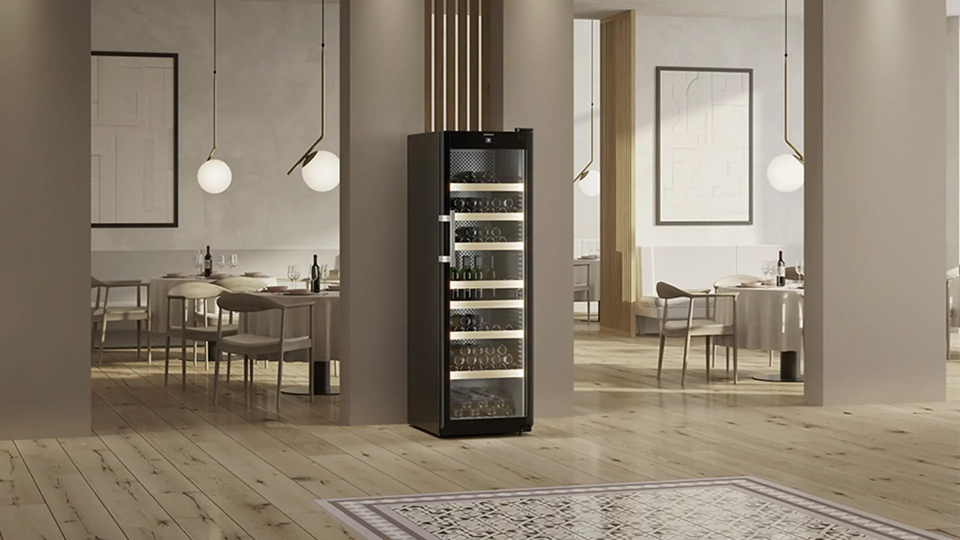 Wine fridge ambient