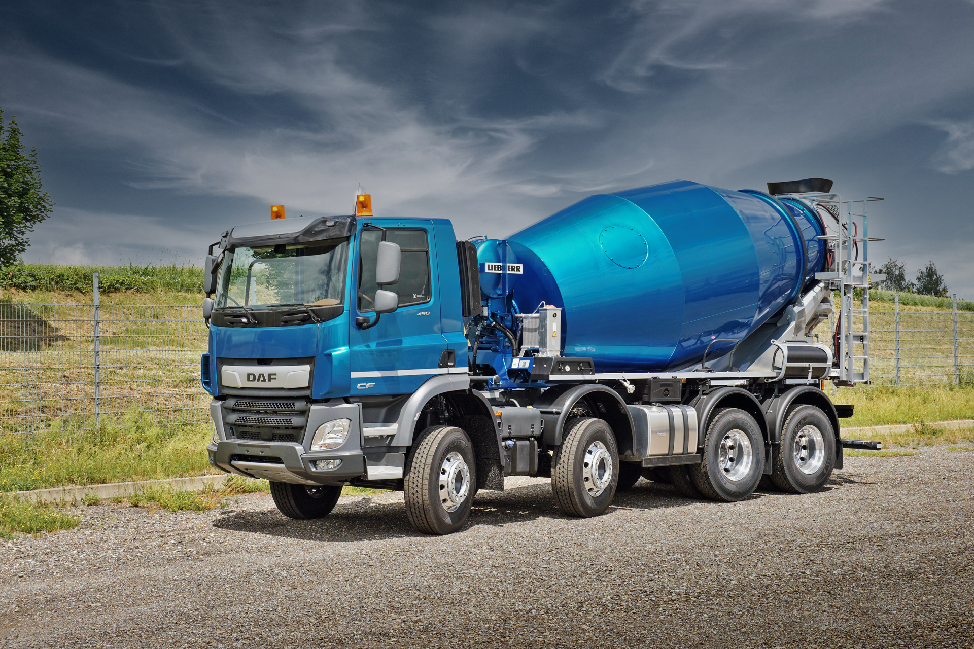 Truck mixers HTM with hydraulic drum drive - Liebherr