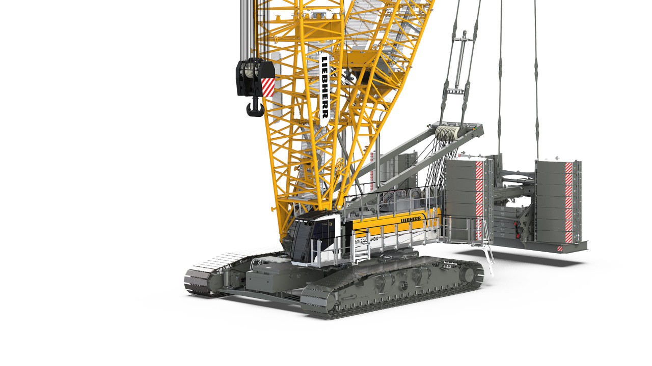 新品 LIEBHERR KIU 1640 Index 24/001 w600㎜ Crawler crane LR 1400.1 SX with derrick - Liebherr