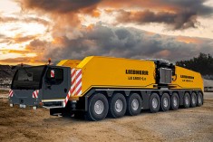 Lattice boom crane LG 1800-1.0 - Liebherr