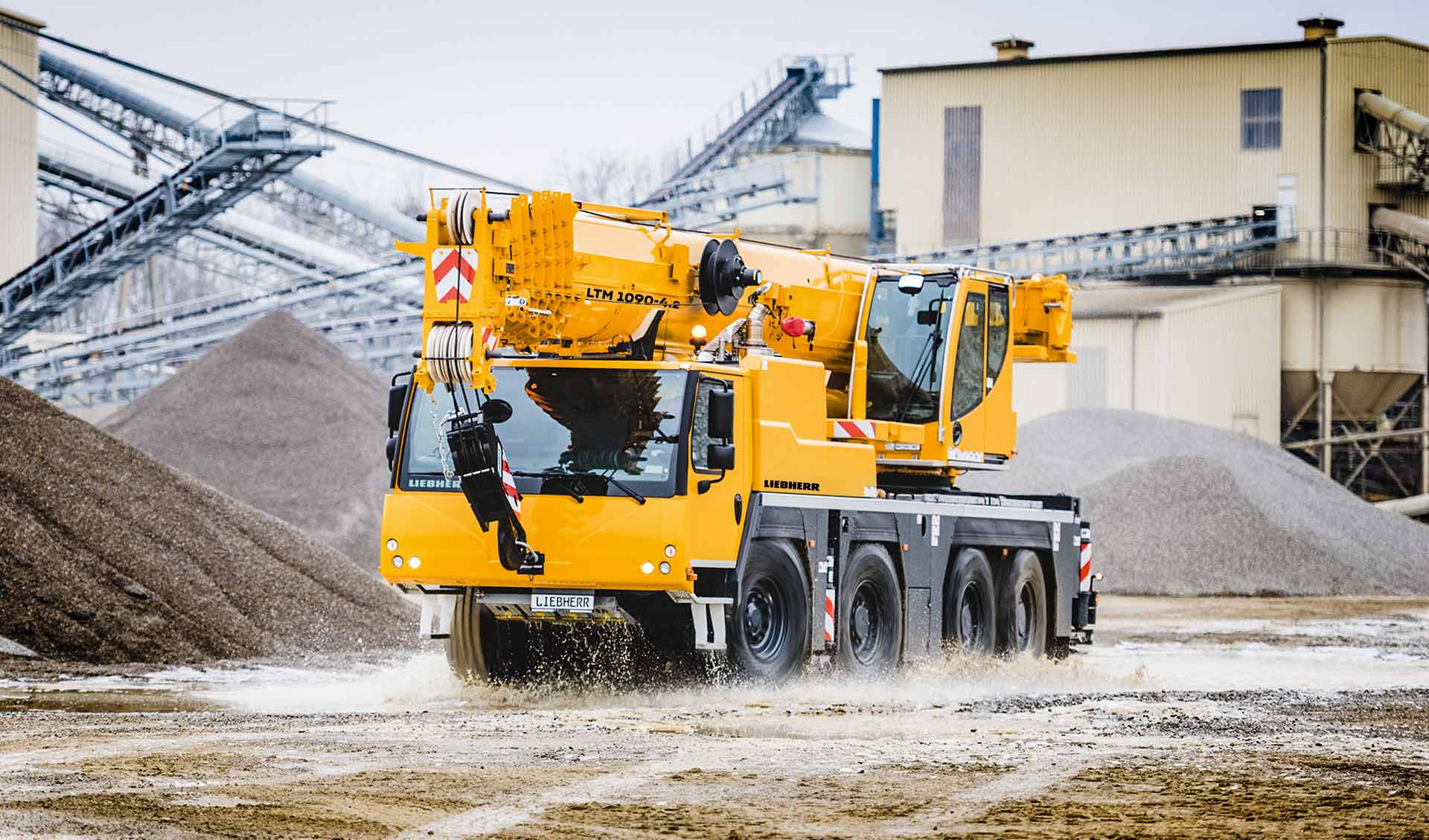 安い crane Mobile LTM Liebherr - 1090-4.2 模型製作用品