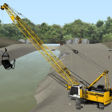 liebherr-lisim-3D-training-simulator-for-duty-cycle-crawler-cranes-seilbagger-HS-825-HD