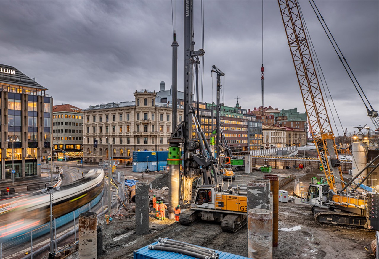 liebherr-drilling-rigs-drehbohrgeräte-göteburg-gothenburg-city-donwtown