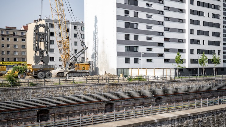 Slurry wall | Liebherr deep foundation