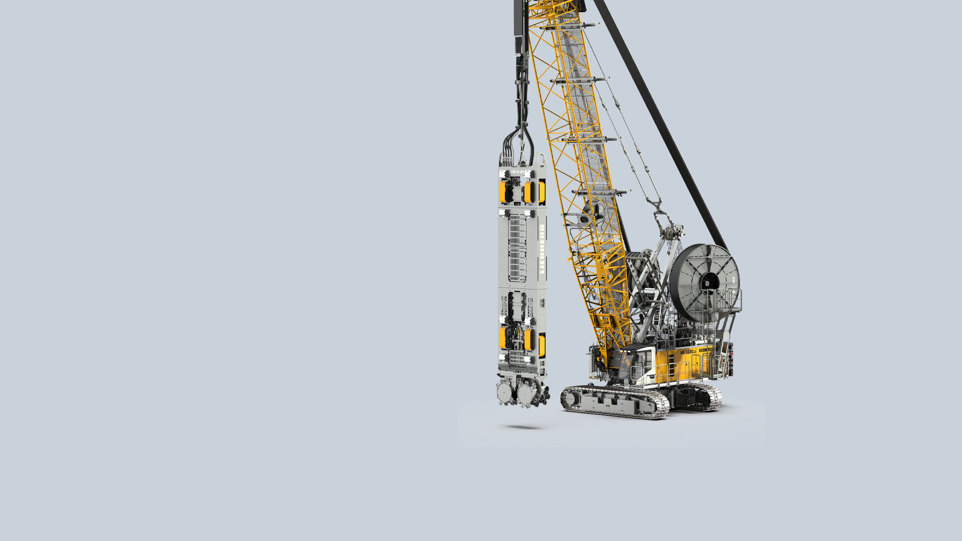 Slurry wall cutter LSC 8-18 | Liebherr deep foundation