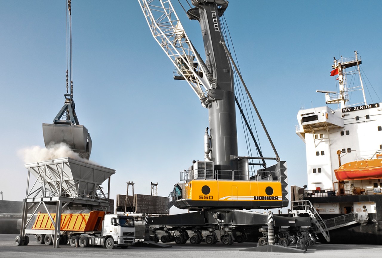 Mobile Harbour Cranes - LHM - Liebherr