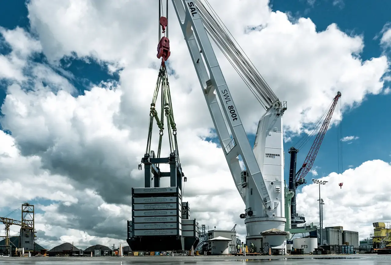 liebherr ship cranes ls 800 e