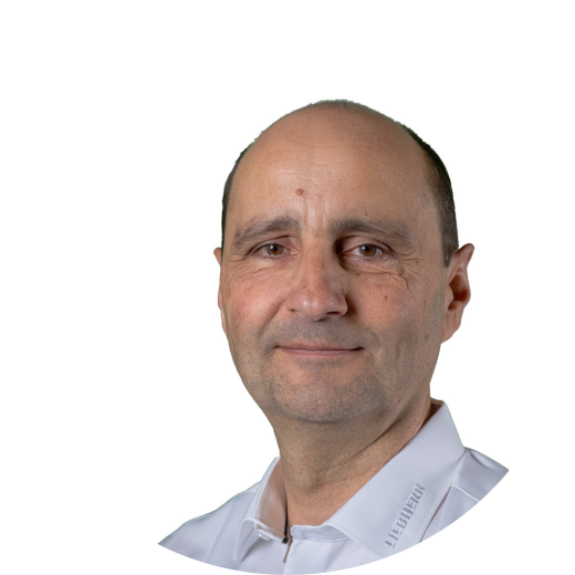 Daniel Hodel, Responsable du service après-vente des grues à tour