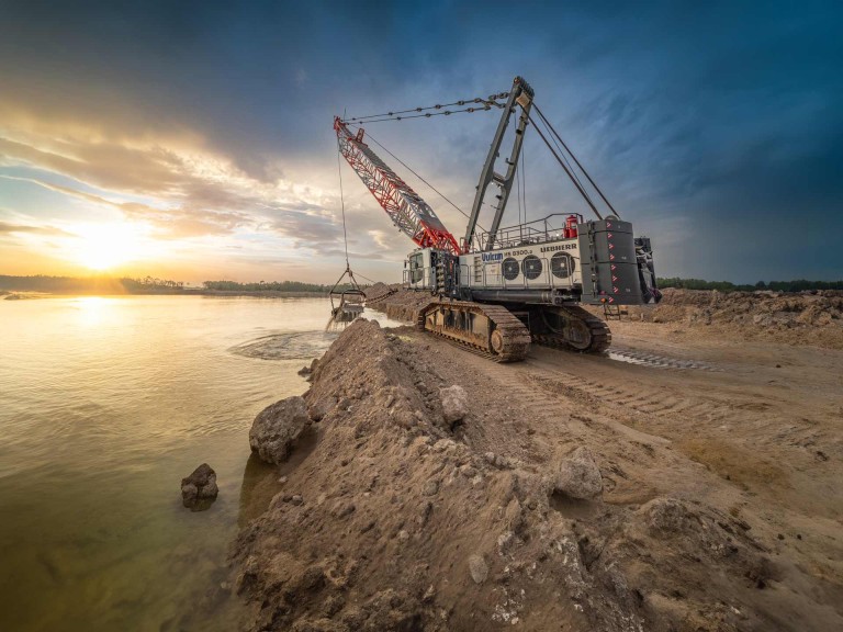 Liebherr HS 8300.2 Powers Excavation for Vulcan Materials in FL