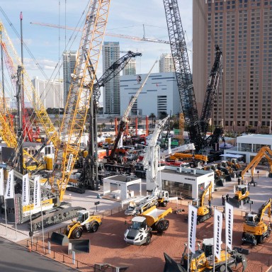Liebherr booth