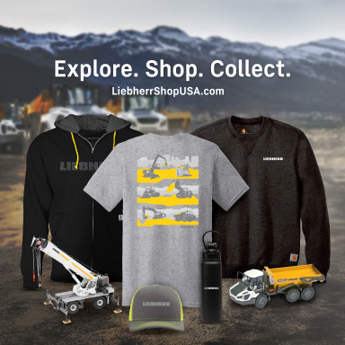 Link to Liebherr  Online Shop USA - Liebherr scale models and merchandise