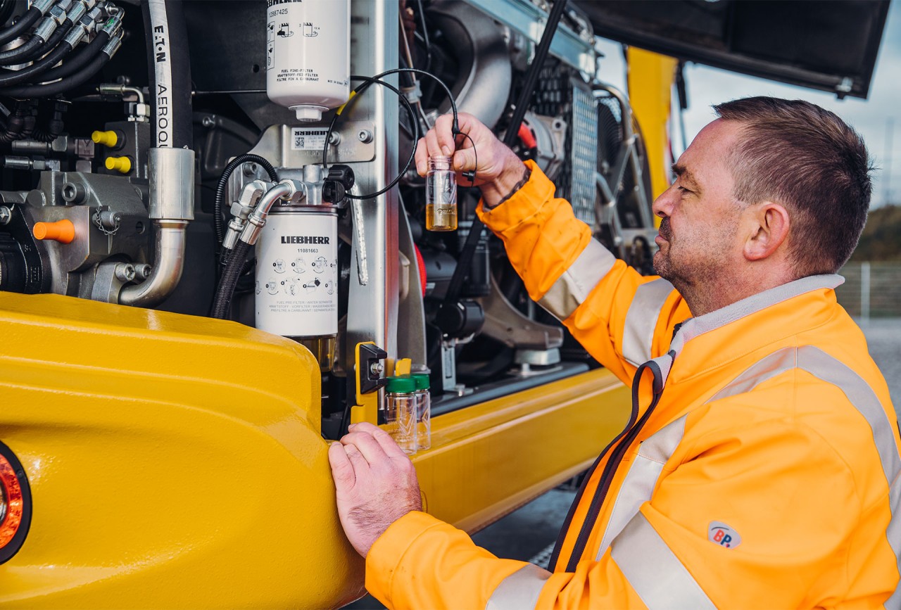 Liebherr USA earthmoving lubricants and fluids