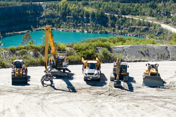 Liebherr USA earthmoving full range of equipment