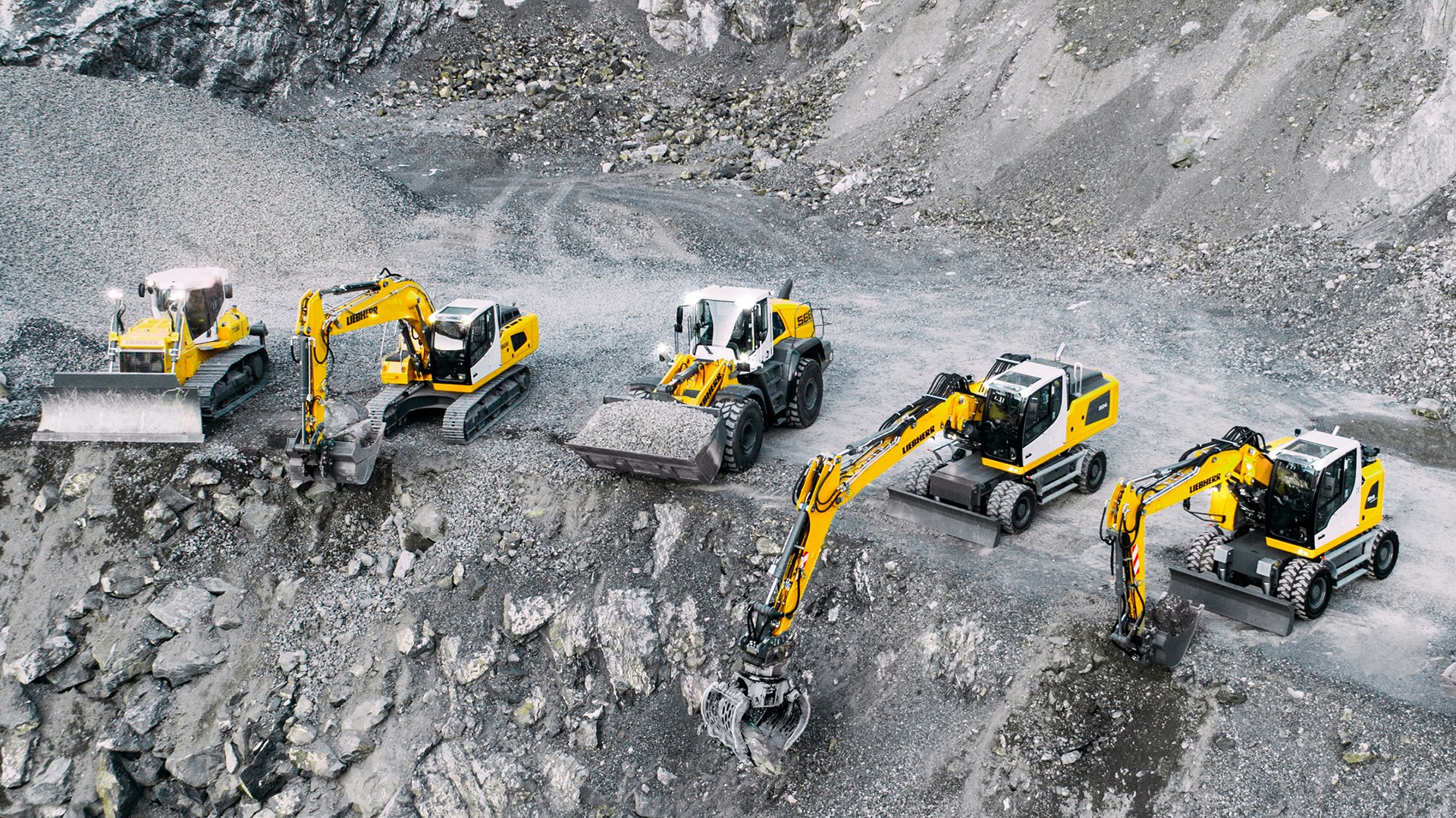 Liebherr earthmoving products