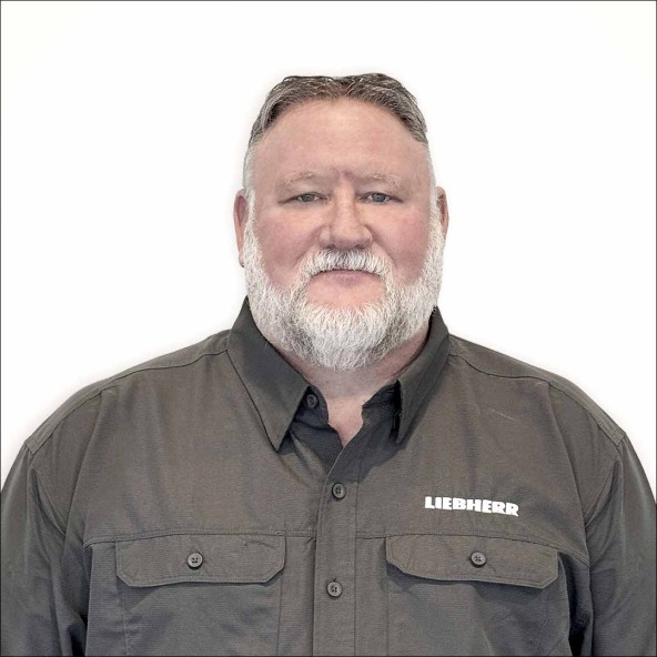 Image of Thomas Williams, Technical Training Manager for Liebherr USA, Co. Mobile and Crawler Cranes.